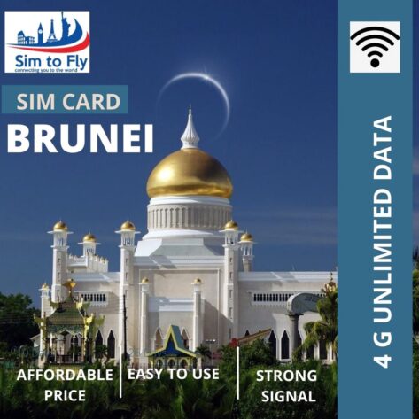 Sim Card Brunei 4G Unlimited Data